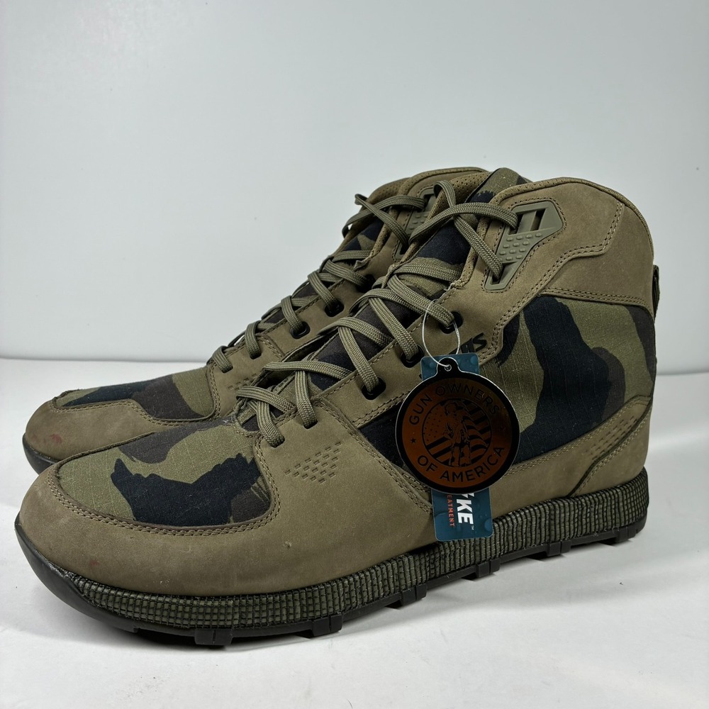 Viktos Taculus WP Men's US 12 Fatigue Green Camo Waterproof Tactical Range Shoes